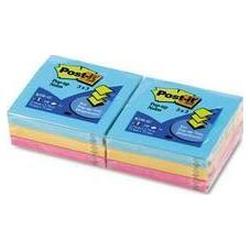 3M Post-it® Pop-Up 3 x 3 Note Pad Refills, Ultra Colors, 6/Pack (MMMR330AU)