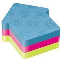 3M Post-it® Super Sticky Notes Die-Cut Pads, Apple, 3 x 3, 225 Sheets/Pad (MMM7390SSAPL)