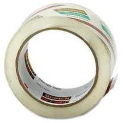 3M Premium Clear Mailing & Storage Tape, 48mm x 50m, 3 Core, 1 Roll (MMM3650BULK)