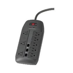 Compucessory Premium Surge Protectors, 1680 Joules, 6' phone Cord, Lgy (CCS25108)