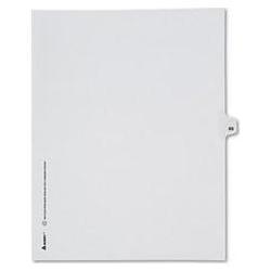 Avery-Dennison Preprinted Legal Side Tab Dividers, Tab Title 89, 11 x 8-1/2, 25/Pack (AVE01089)