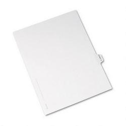 Avery-Dennison Preprinted Legal Side Tab Dividers, Tab Title Exhibit N, 11 x 8-1/2, 25/Pack (AVE01384)