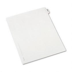 Avery-Dennison Preprinted Legal Side Tab Dividers, Tab Title Exhibit T, 11 x 8-1/2, 25/Pack (AVE01390)
