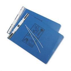 Universal Office Products Pressboard Hanging Data Binder for 9-1/2 x 11 Unburst Sheets, Blue (UNV15432)