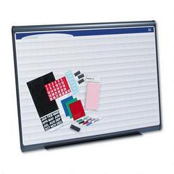 Quartet Manufacturing. Co. Prestige Plus™ Magnetic Porcelain Planning System, 1 x 2 Grid, 48 x 36 (QRTPP1243)