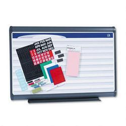 Quartet Manufacturing. Co. Prestige Plus™ Magnetic Porcelain Planning System, Horizontal Format, 36 x 24 (QRTPP132)