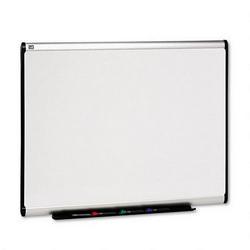 Quartet Manufacturing. Co. Prestige Plus® Total Erase® Magnetic Porcelain Marker Board, 48x36, Aluminum (QRTP554A)