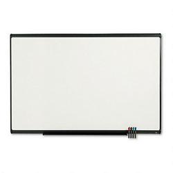 Quartet Manufacturing. Co. Prestige Plus® Total Erase® Magnetic Porcelain Marker Board, 72 x 48, Graphite (QRTP557G)