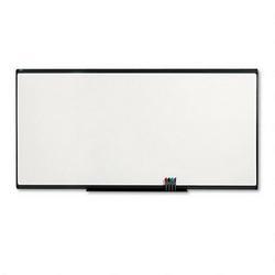 Quartet Manufacturing. Co. Prestige Plus® Total Erase® Magnetic Porcelain Marker Board, 96 x 48, Graphite (QRTP558G)