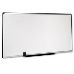 Quartet Manufacturing. Co. Prestige Plus® Total Erase® Magnetic Porcelain Marker Board, 96x48, Aluminum (QRTP558A)