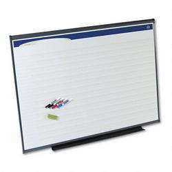 Quartet Manufacturing. Co. Prestige™ Total Erase® Project Planner, 48 x 36, Graphite Finish Frame (QRTPP43)