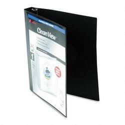 Wilson Jones/Acco Brands Inc. Print-Won't-Stick View-Tab® Flexible Poly View Binder, 1 Capacity, Black (WLJ43341)