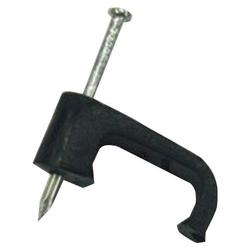 Eagle Aspen Pro Brand Dual Cable Clip with Concrete Nail