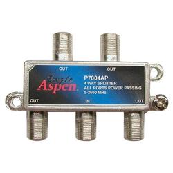 Eagle Aspen Pro Brand P7000 Satellite Splitter - 4-way - 2600MHz - Satellite Splitter (P7004AP)
