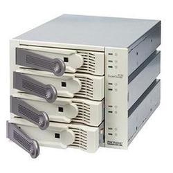 PROMISE Promise SuperSwap 4100 Storage drive cage - Storage Enclosure - 4 x 3.5 - Hot-swappable - Beige