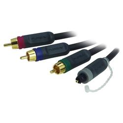 PureAV Component Video & Digital Optical Audio Cables Kit - 3 ft.