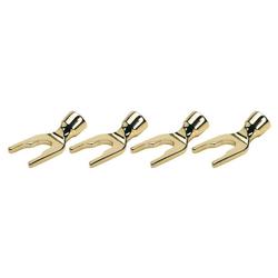 PureAV Gold Speaker Spades - 4-Pack - Silver Series