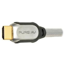 PureAV HDMI Audio Video Cable - 8 ft. - Silver Series