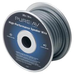 PureAV High-performance Speaker Wire - 30 ft. - Silver Series