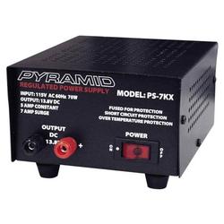 Pyramid PS-7KX Regulated 12V 5Amp Power Supply