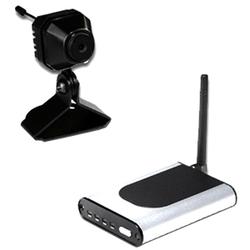 DIGITAL PERIPHERAL SOLUTIONS Q-See QSWLMCR 2.4 GHz Wireless Indoor Mini Camera Kit with Receiver