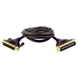 QVS Parallel Cable - 1 x DB-25 Parallel - 1 x Centronics Parallel - 6ft