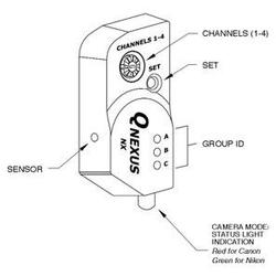 Quantum Qnexus TTL WIreless Adapter for Qflash 5d-r and Canon or Nikon Flash Systems