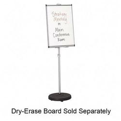 Quartet Manufacturing. Co. Quartet Deluxe Display Easel Stand - Aluminum - Silver