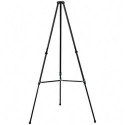 Quartet Manufacturing. Co. Quartet Telescoping Easel Stand - Aluminum - Black