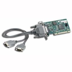 QUATECH Quatech 2 Port DB-9 RS-232 Serial Adapter - 2 x 9-pin DB-9 Male RS-232 Serial - PCI