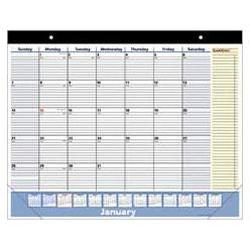 At-A-Glance QuickNotes Monthly Desk Pad/Wall Calendar, Nonrefillable