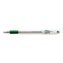 Pentel Of America R.S.V.P.® Ballpoint Pen, Medium Point, Green Ink (PENBK91D)