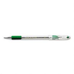 Pentel Of America R.S.V.P.® Ballpoint Pen, Medium Point, Green Ink (PENBK91D)