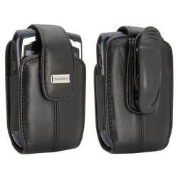 Blackberry RIM 82115RIM Vertical SmartPhone Pouch with Belt Clip - Leather - Black