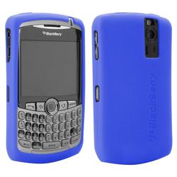 Blackberry RIM Rubber Skin Case for Smartphone - Blue