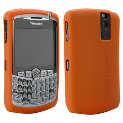 Blackberry RIM Rubber Skin Case for Smartphone - Orange