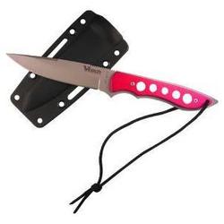 VTECH Recon, Red Aluminum, Spear Point, With Sheath