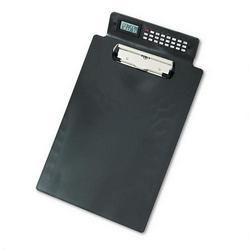 Saunders Mfg. Co., Inc. Recycled Compuboard™ Clipboard/Calculator, Plastic, Letter Size, Black (SAU21452)