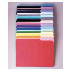 Esselte Pendaflex Corp. Recycled Interior File Folders, Assorted Pastel Colors, 1/3 Cut, Legal, 100/Box (ESS435013AST2)