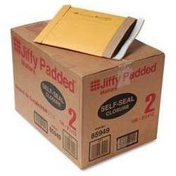 Anle Paper/Sealed Air Corp. Recycled Jiffy® Padded Kraft Mailer, Self-Seal Flap, 8-1/2 x 12, 100/Carton (SEL85949)