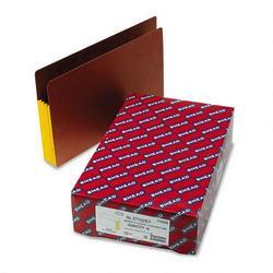 Smead Manufacturing Co. Redrope End Tab File Pockets, Yellow Tyvek Gussets, 3-1/2 Expansion, 10/Box (SMD74688)