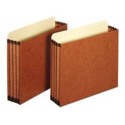 Globe Weis/Cardinal Brands Inc. Redrope File Cabinet Pockets™, Letter Size, 5-1/4 Expansion, 10/Pack (GLWFC1534G)
