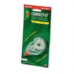 Manco,Inc. Refill Cartridge for Correct-It® Correction Tape, 1 Line, 1/6 x 550 , White (DUC0020530)