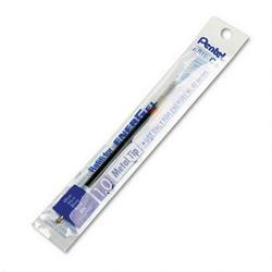 Pentel Of America Refill for EnerGel® Retractable/Deluxe Liquid Gel Pens, Bold Metal Tip, Blue (PENLR10C)