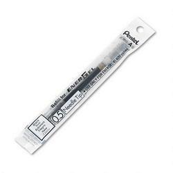 Pentel Of America Refill for EnerGel® Retractable/Deluxe Liquid Gel Pens, Fine/Needle Tip, Black (PENLRN5A)