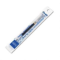 Pentel Of America Refill for EnerGel® Retractable/Deluxe Liquid Gel Pens, Med Metal Tip, Blue (PENLR7C)