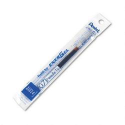 Pentel Of America Refill for EnerGel® Retractable/Deluxe Liquid Gel Pens, Med/Needle Tip, Blue (PENLRN7C)