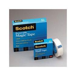 3M Removable Matte Write-On Tape, 3/4 x 1296 , 1 Core (MMM8113412)