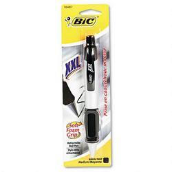 Benchmark Graphics Retractable Ball Point Pen, Foam Grip Fingertip, Black Ink (BICXXLMP11)