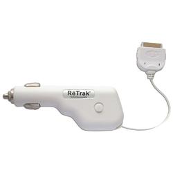 Retrak/Emerge ETIPODCHGC iPod Retractable Car Charger